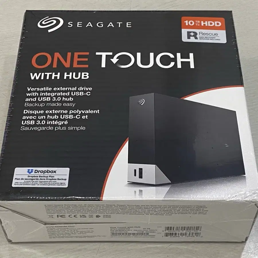 Seagate 10TB 외장하드 10테라