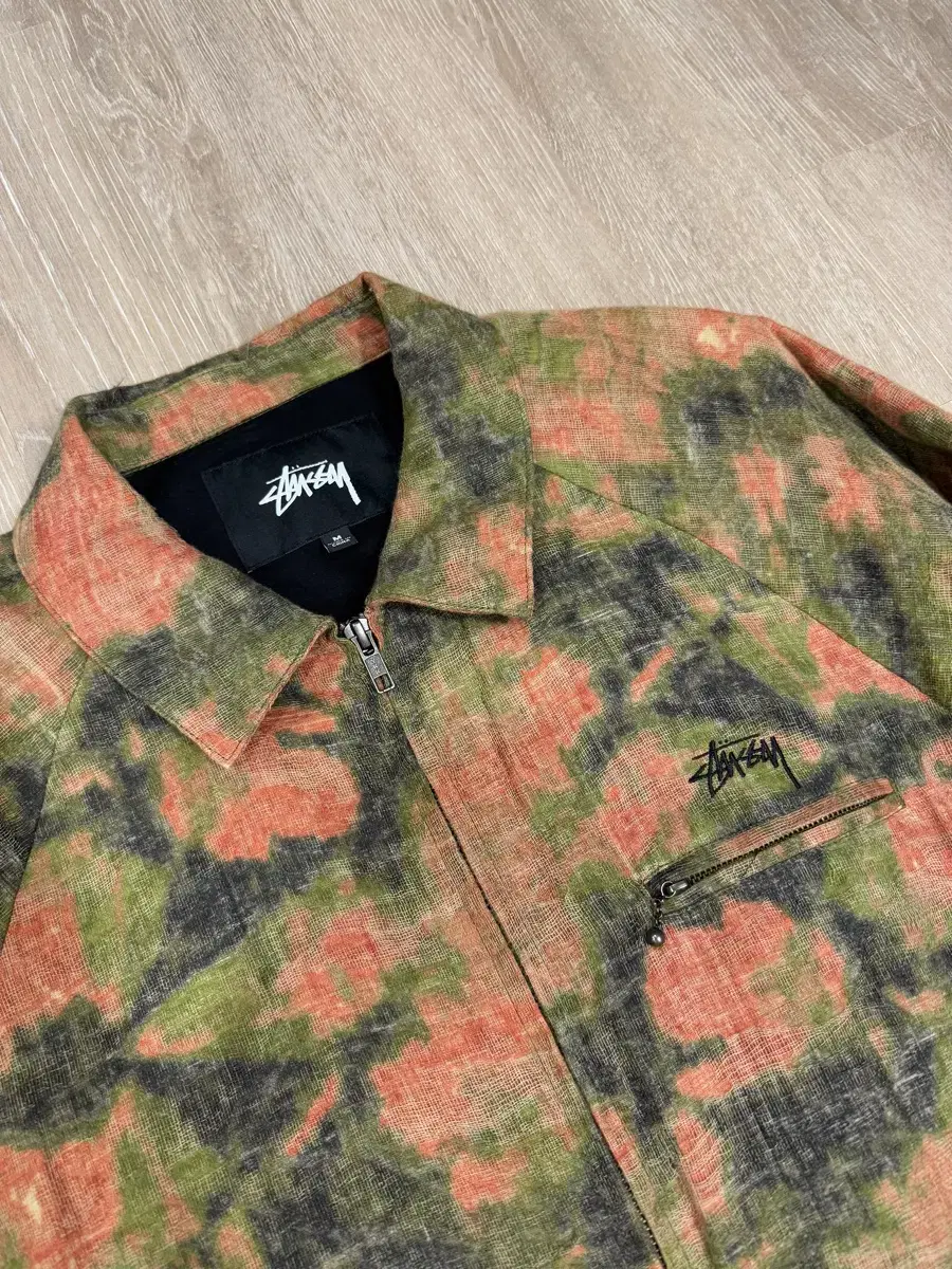 stussy 스투시 자카드 자켓