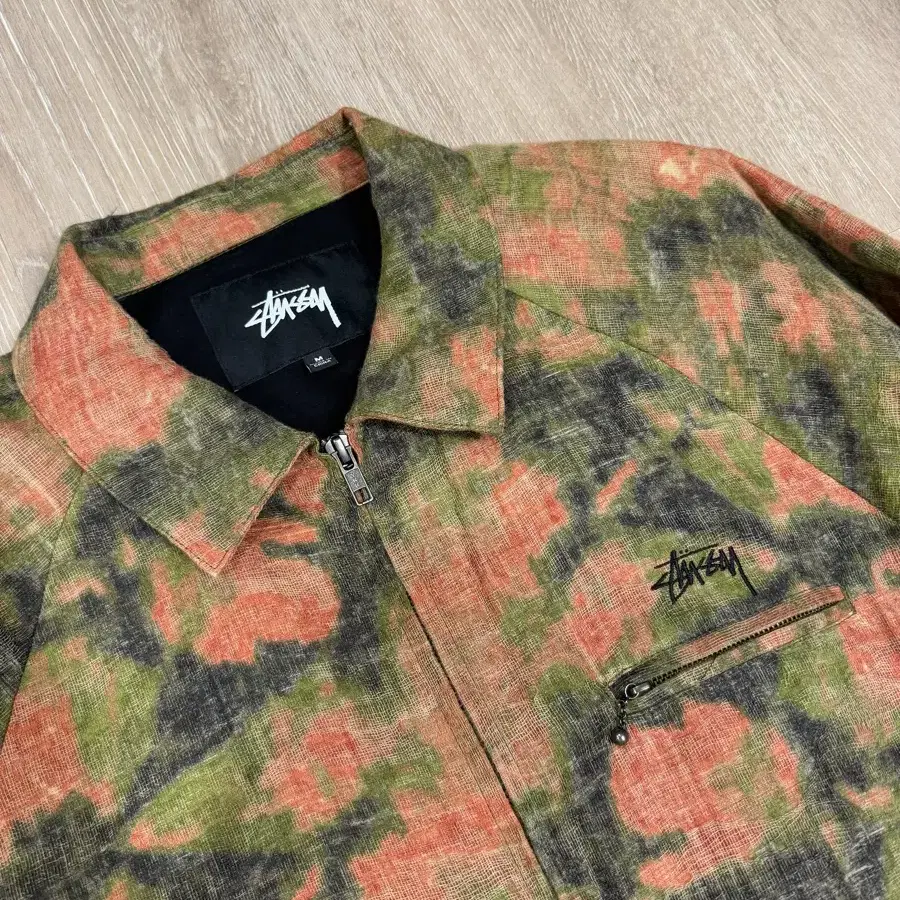 stussy 스투시 자카드 자켓