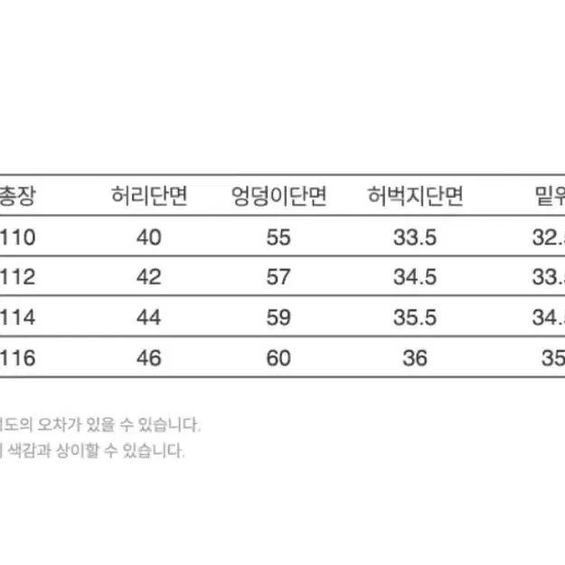 멋랩 아웃스탠딩 데님팬츠 L사이즈