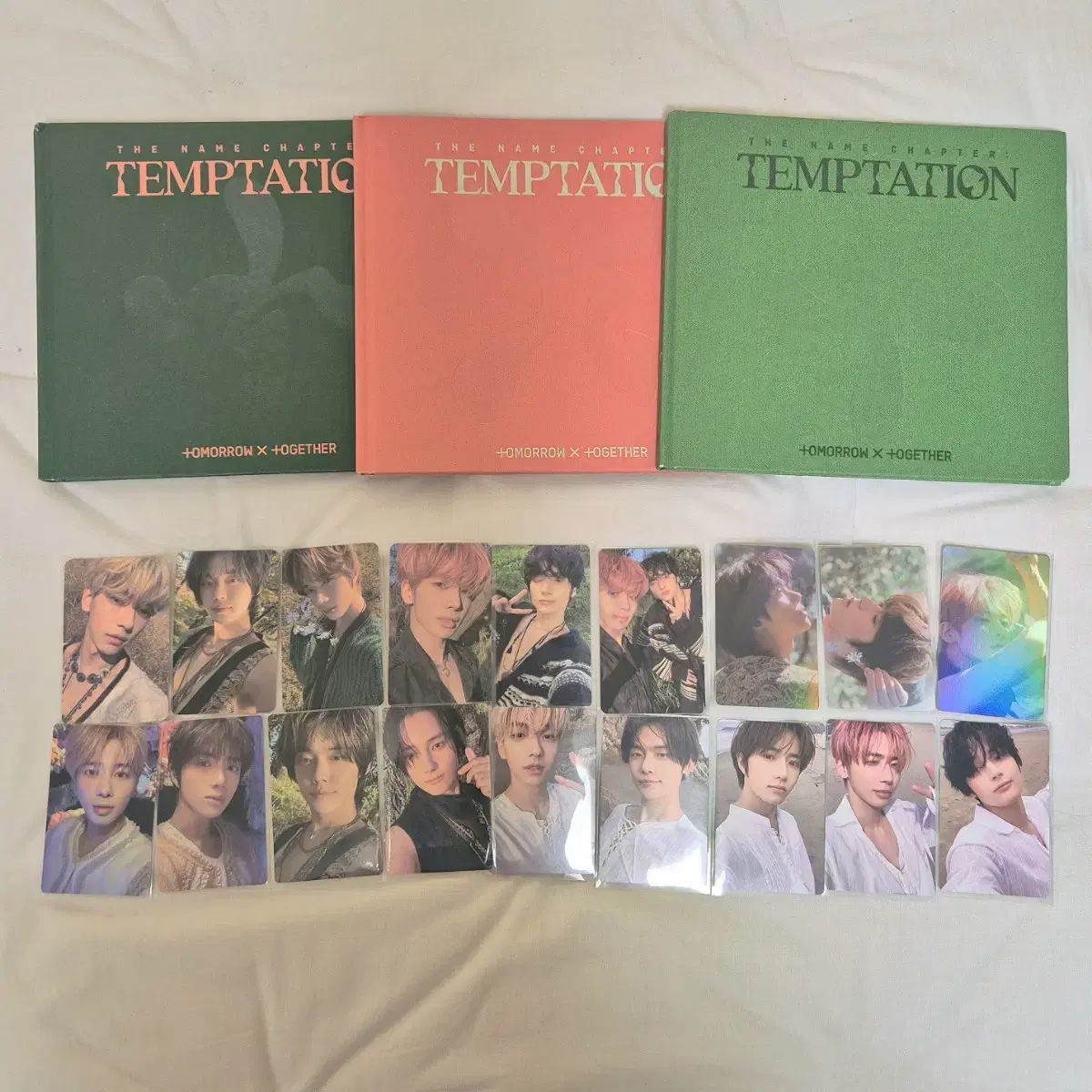 Quick sale) txt Temptation Goods photocard album in bulk