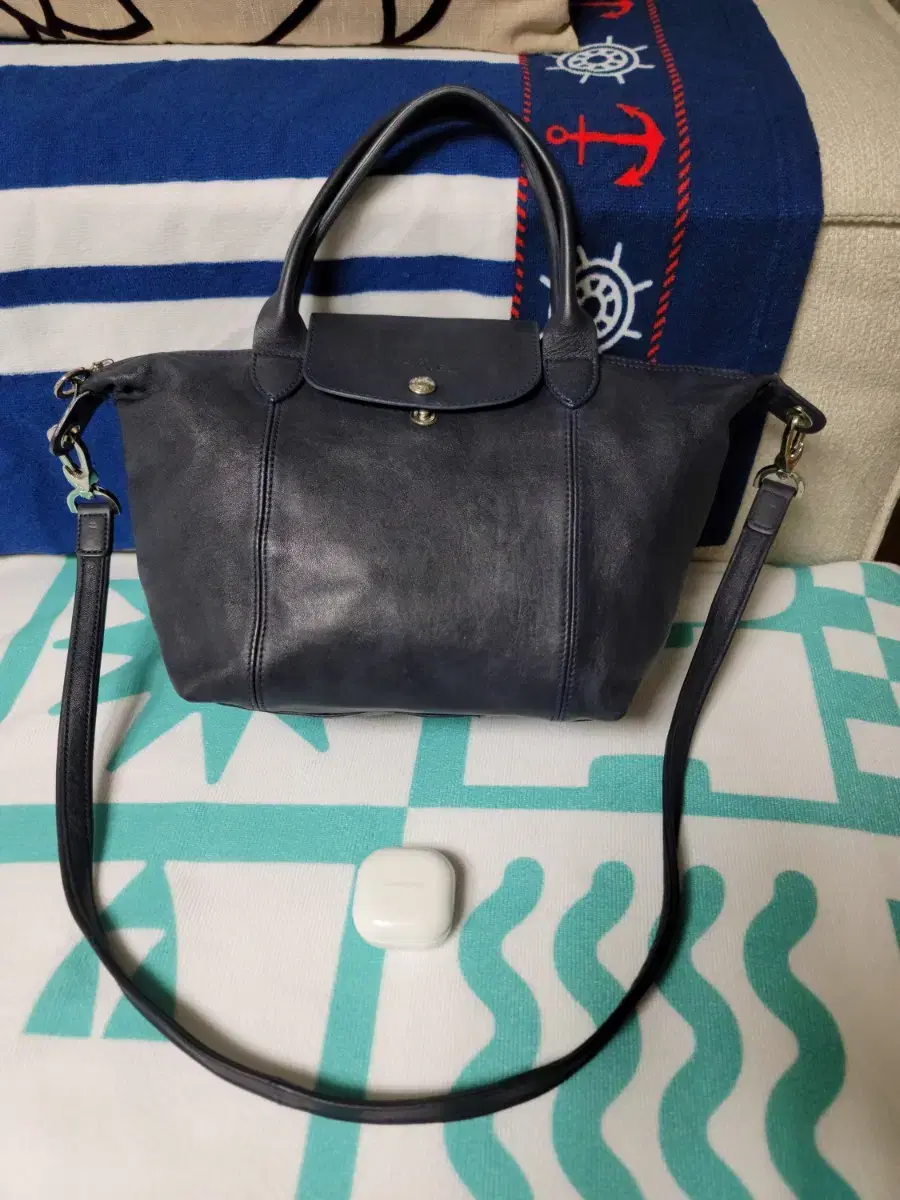 Longchamp플리아쥬 crossbody bag 가죽