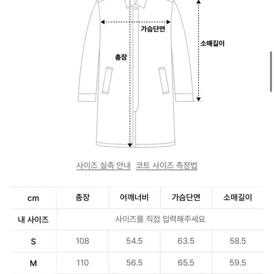 파르티멘토 코트 s