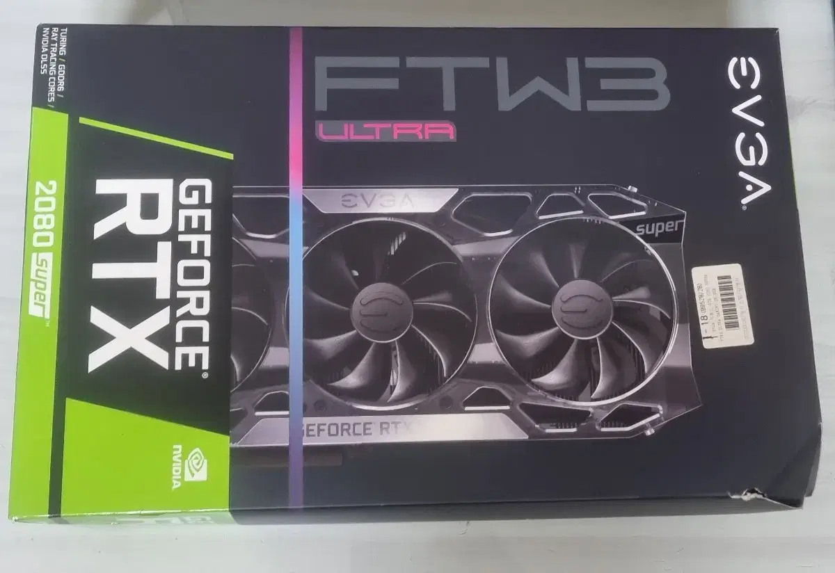 EVGA RTX 2080S / 2080 SUPER 판매