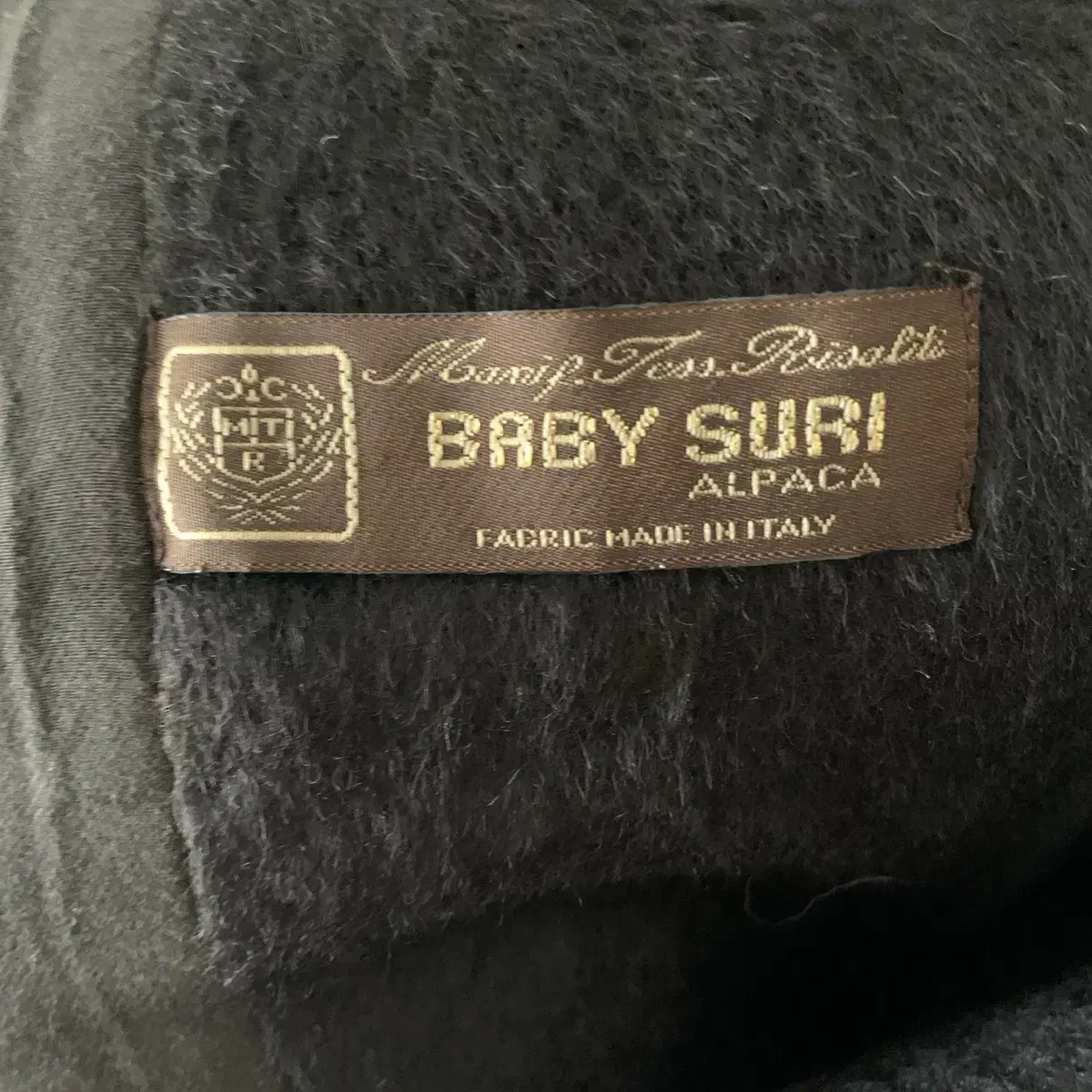 시스템 baby 수리 알파카 코트 made in Italy 원단