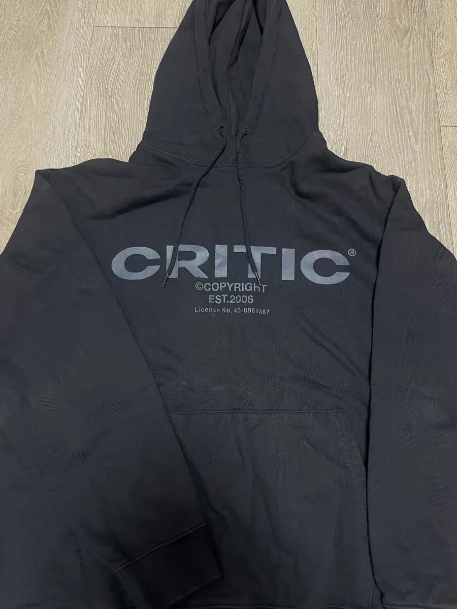 Critical Overfit Hoodie M