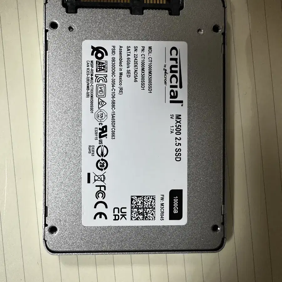 Crucial MX500 1TB