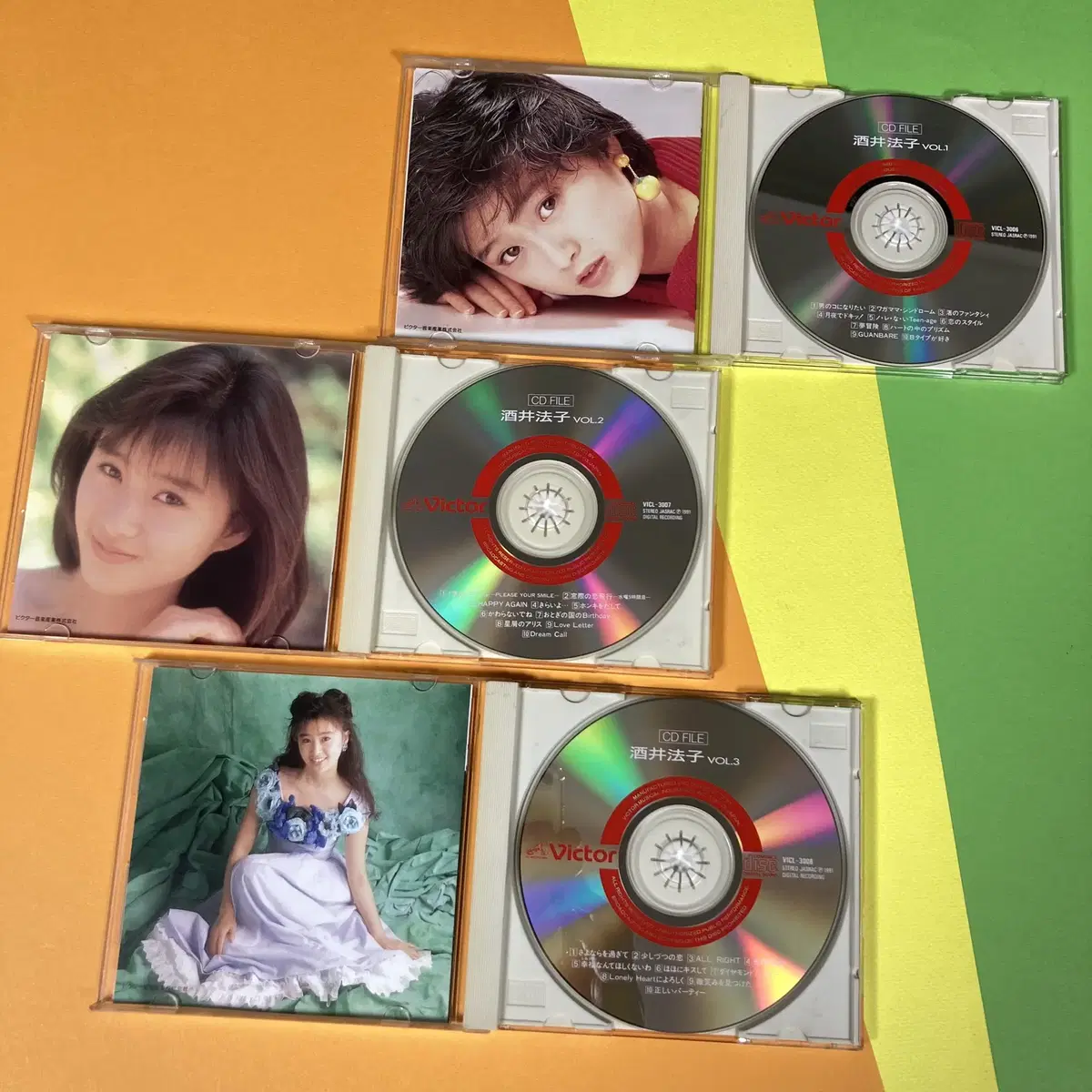 [중고음반/CD] J-POP 사카이 노리코 컴필레이션 CD FILE 3장