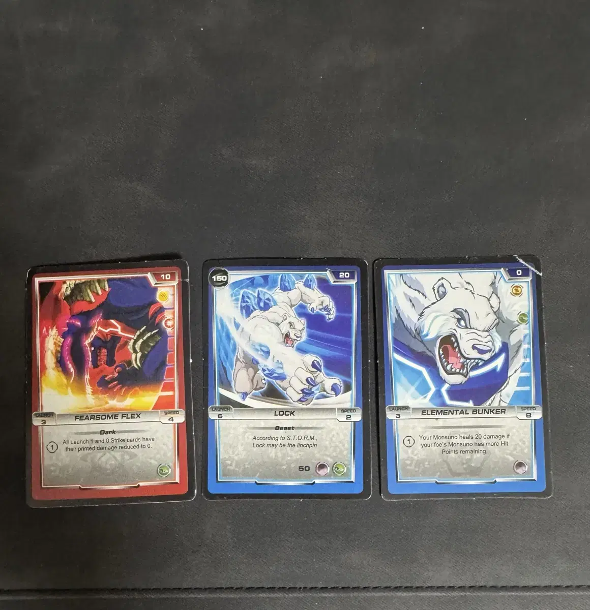 Bulk 3 classic kards Monsuno