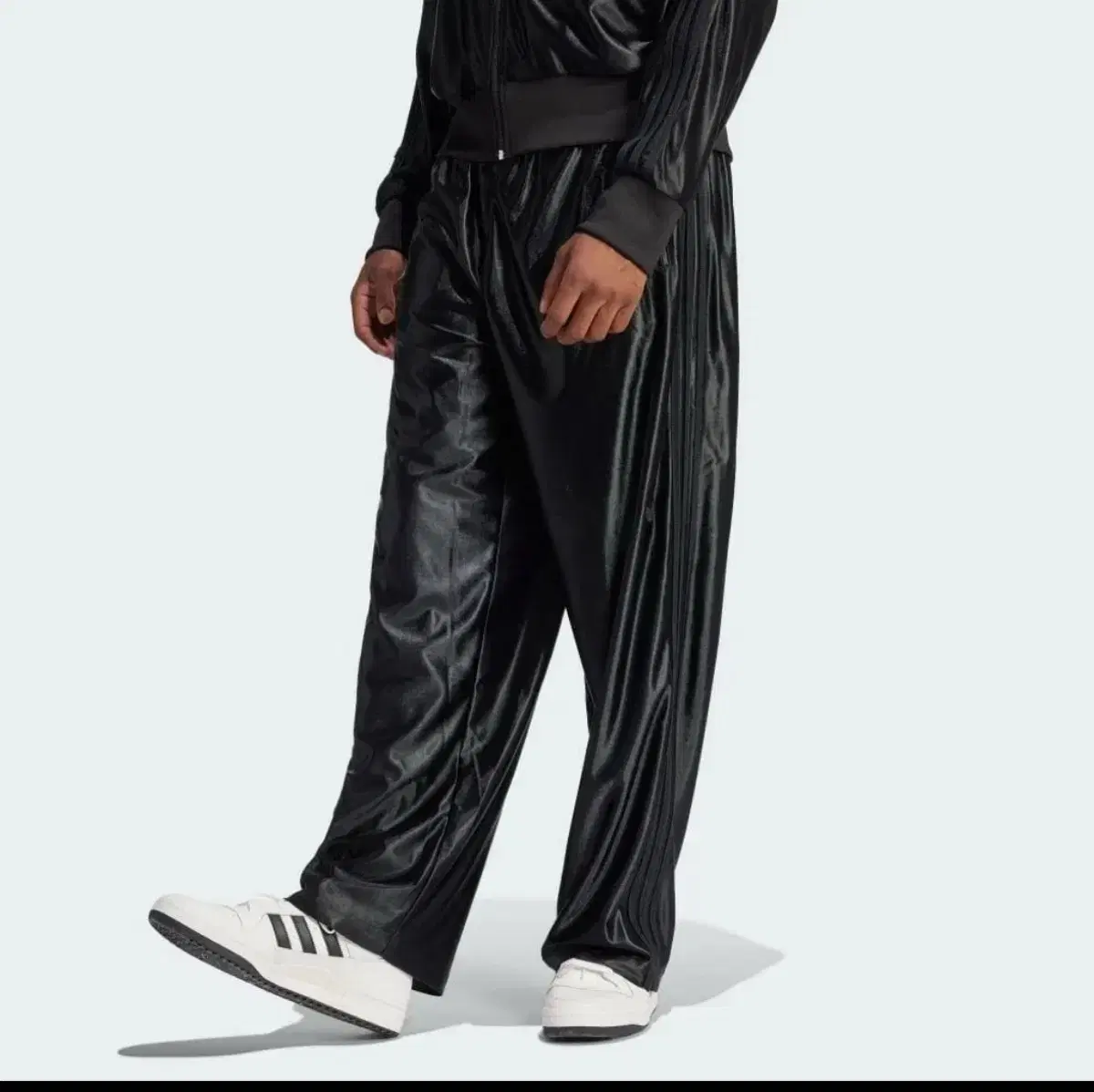 Adidas Q3 Oversized Glossy Trousers Pants