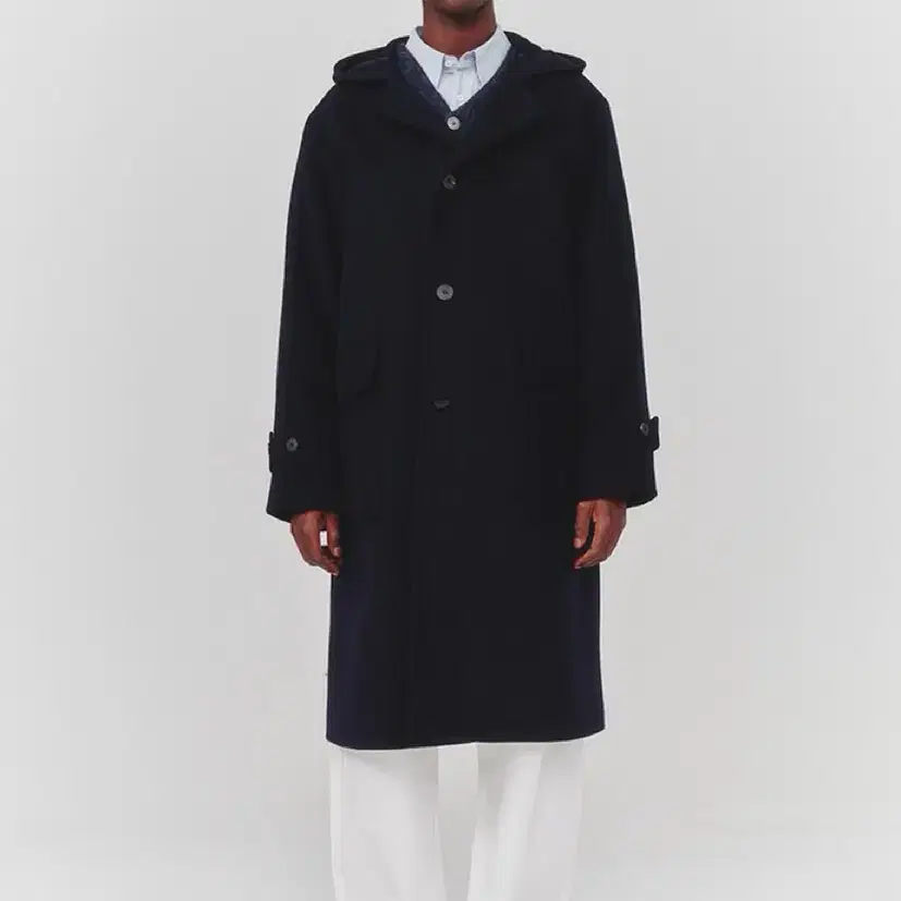 아트이프액츠 후드 코트 Artifacts Hooded Coat_ Navy