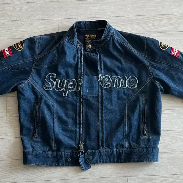 Supreme x Vanson Leathers Cordura Denim