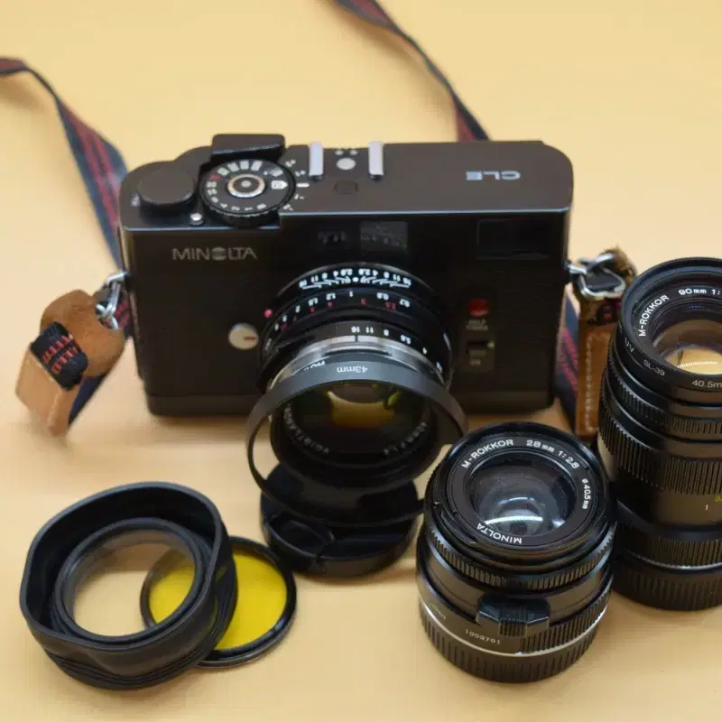 [필름카메라] MINOLTA CLE PERPECT SET