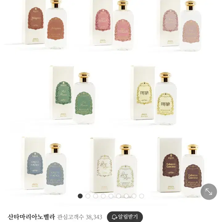 [산타마리아노벨라]바뇨쉬우마 바디워시 - 프리지아 250ml