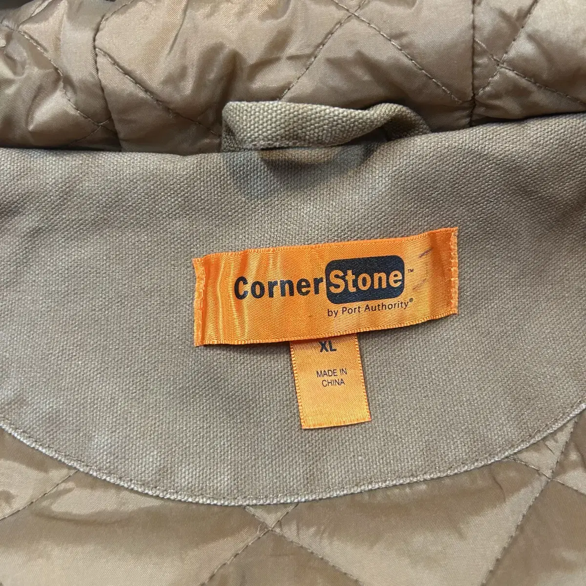 XL) Corner Stone USA 워크웨어 덕 액티브 자켓