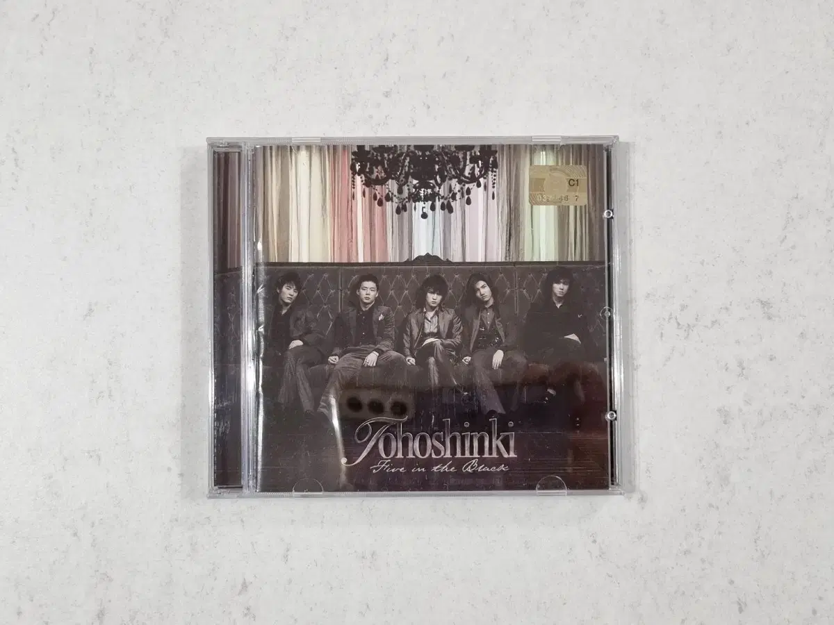 구 동방신기 일본 정규2집 Five in the Black 앨범 CD