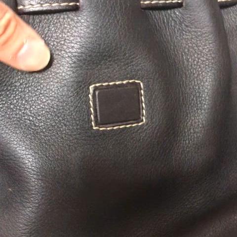 Bally brown leather flat bag 발리 핸드백 발리가방