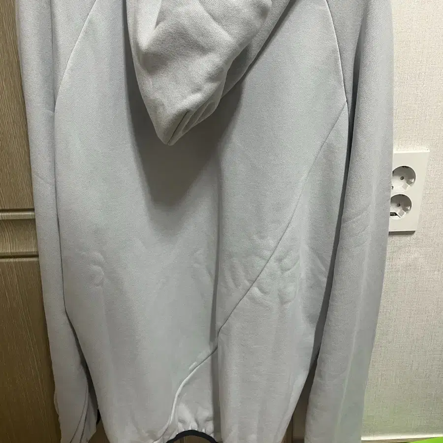 산산기어 TAPED HOODIE [LIGHT GREY]_24FW