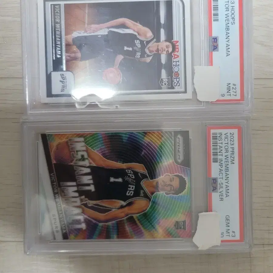 nba 웸반야마 루키등급카드 psa10 psa9