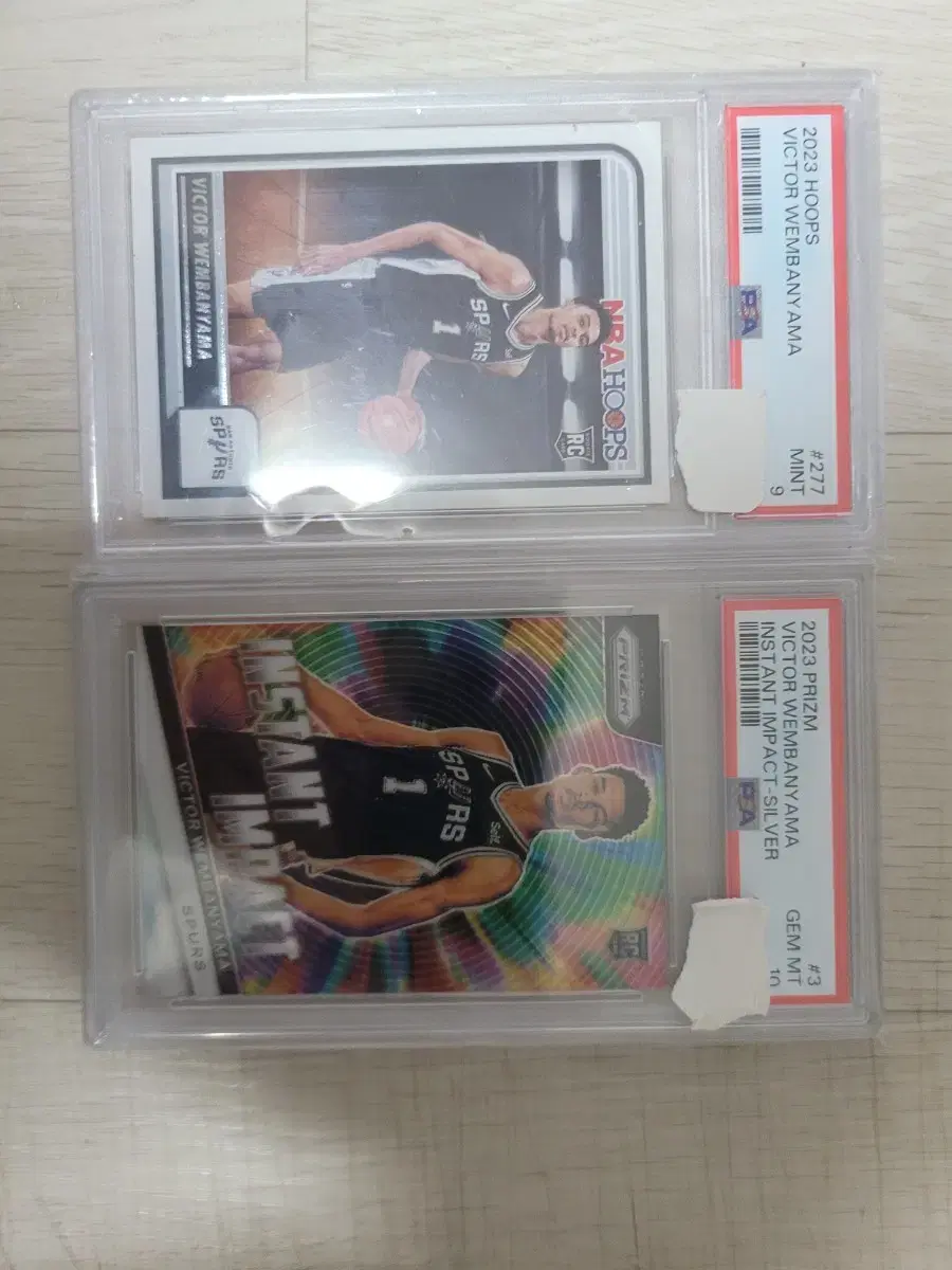 nba 웸반야마 루키등급카드 psa10 psa9