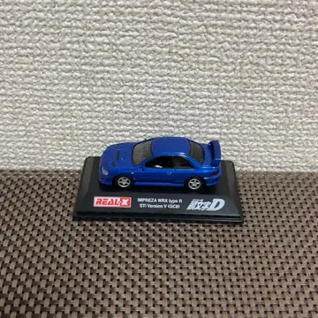 REAL X 머리글자 D IMPREZA WRX type R STi GC8