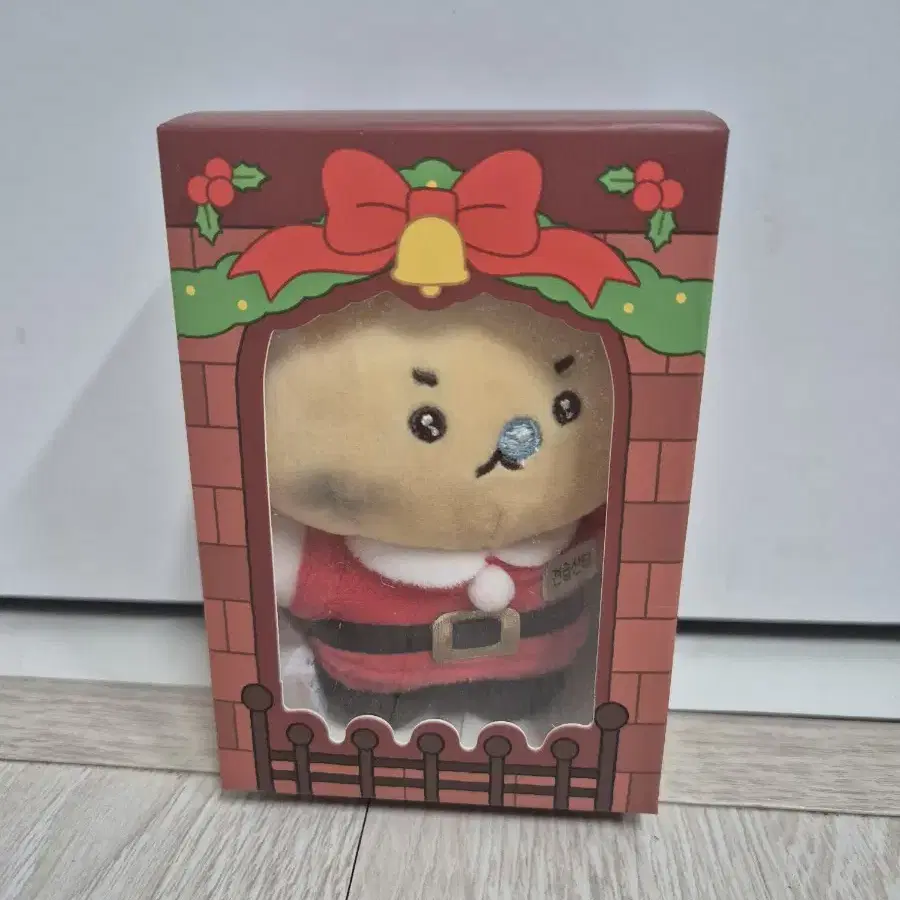 망그러진곰 망곰이 견습산타 키링 인형(10cm) 미개봉 새상품