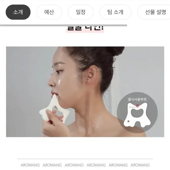 텀블벅 연예인 페이스  괄사 새거 팝니다