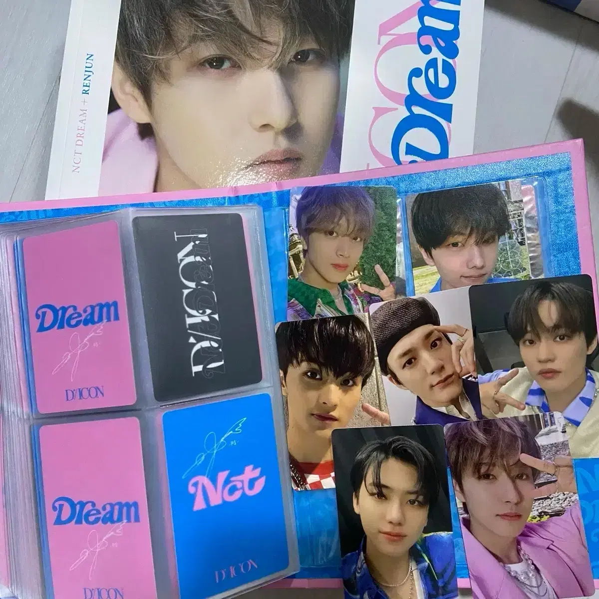 nct dream renjun diicon photocard wts nct dream jaemin mark haechan