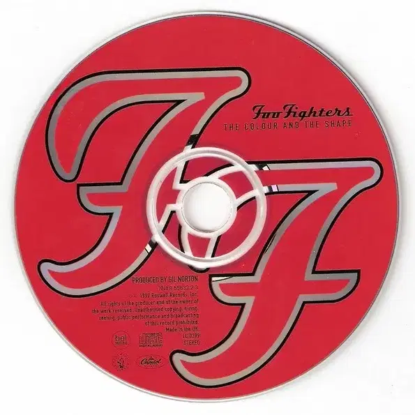 Foo Fighters - The Colour (CD) 영국반97 민트급