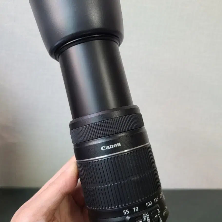 캐논EF-S 55-250mm손떨림방지 망원렌즈 판매합니다