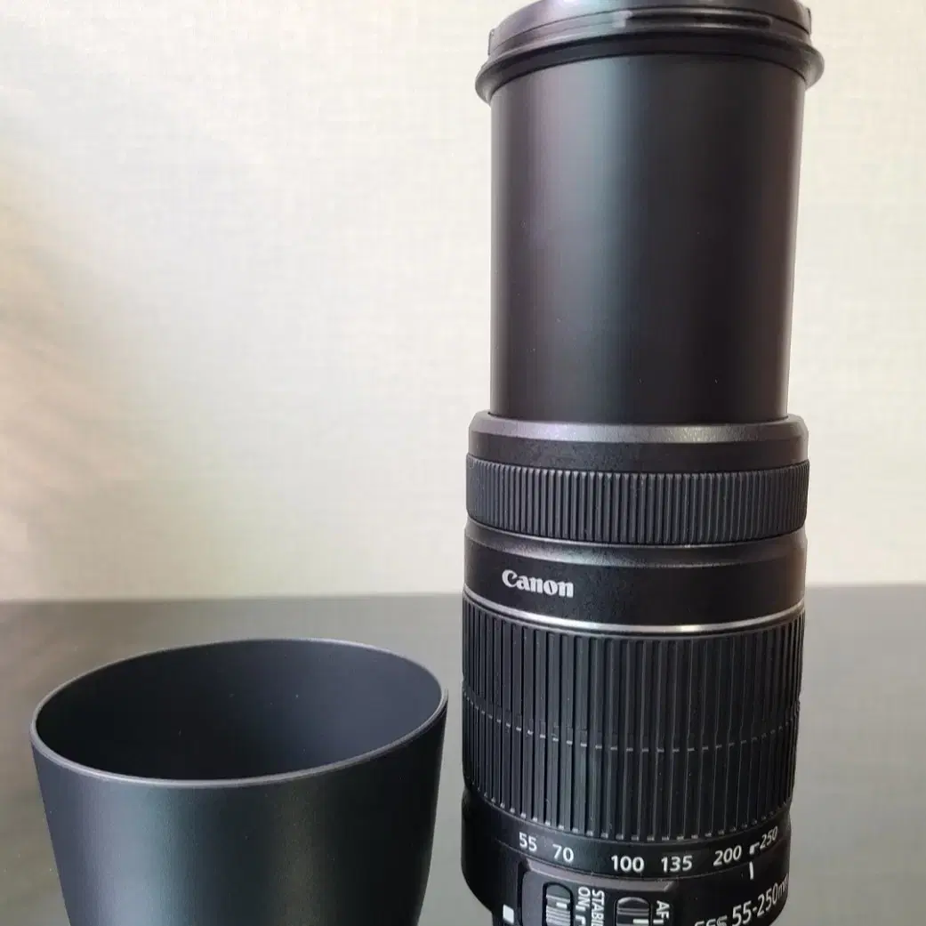 캐논EF-S 55-250mm손떨림방지 망원렌즈 판매합니다