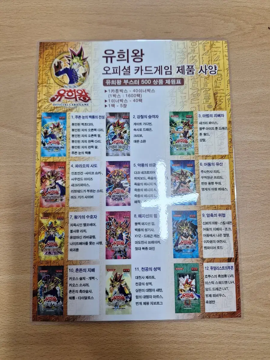 I have a 1st edition stuck in my Yugioh classic DM days poster for sale.