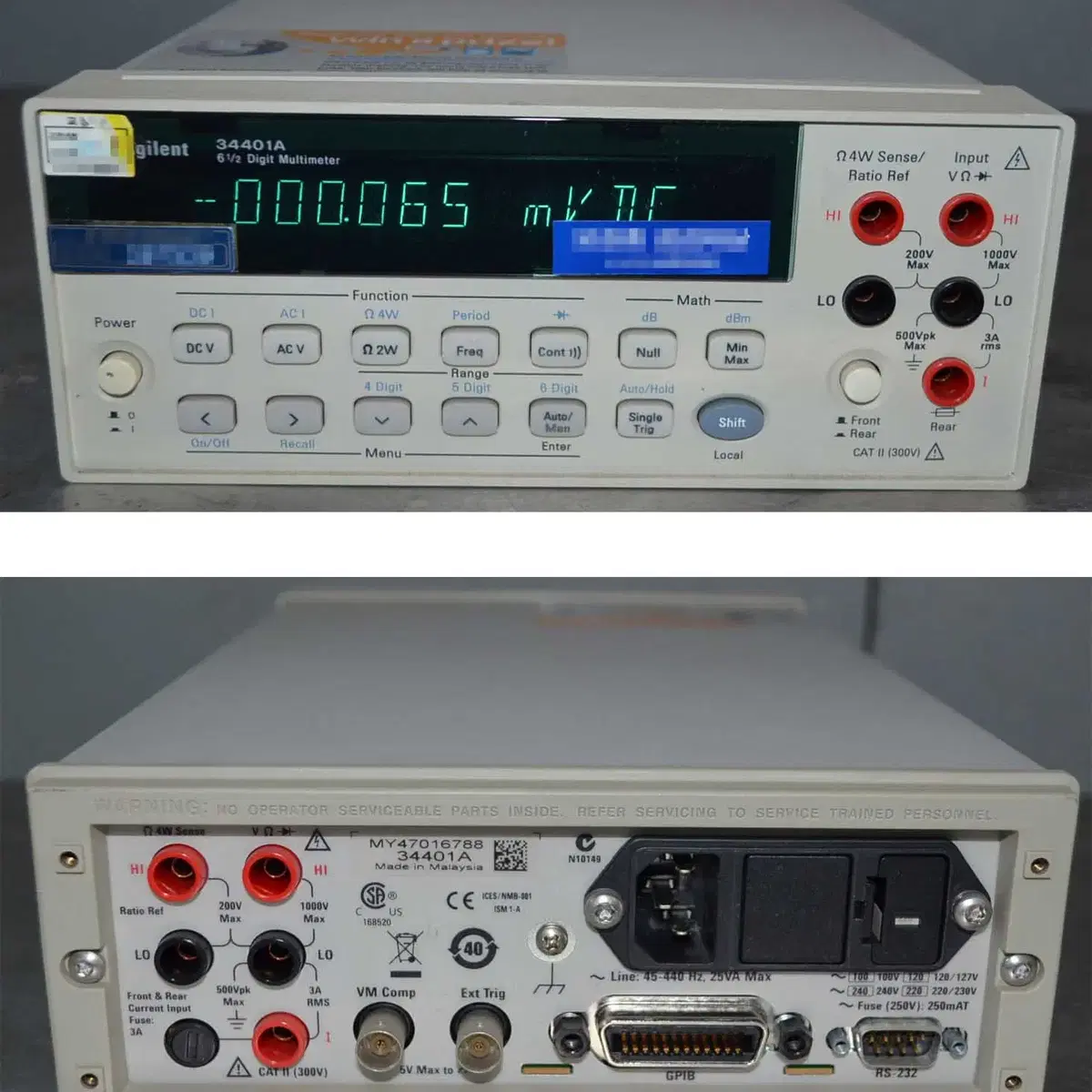 Agilent 34401A Digital Multimeter