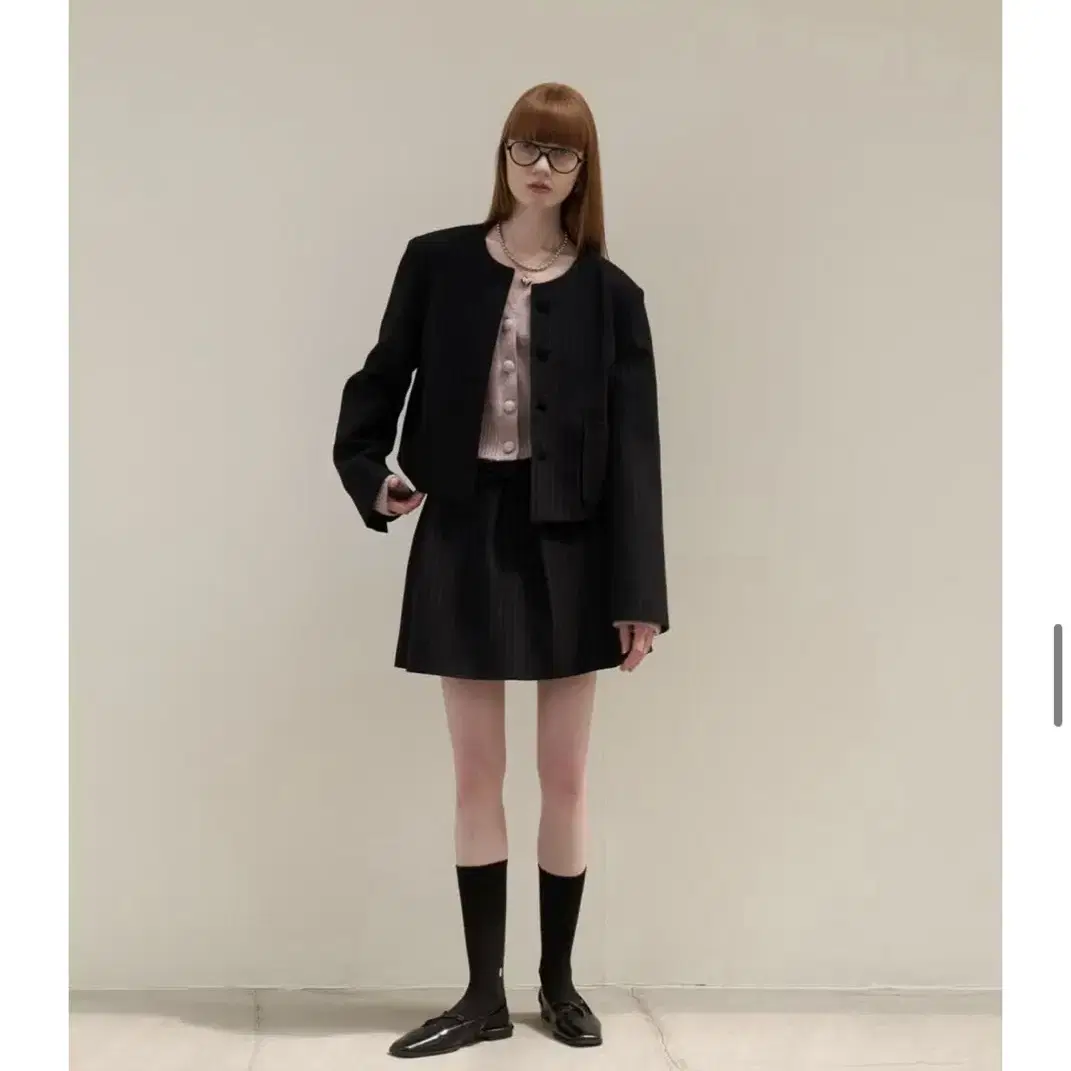 [새상품/택O] 마론에디션 Wool Mini Skirt 울 미니스커트