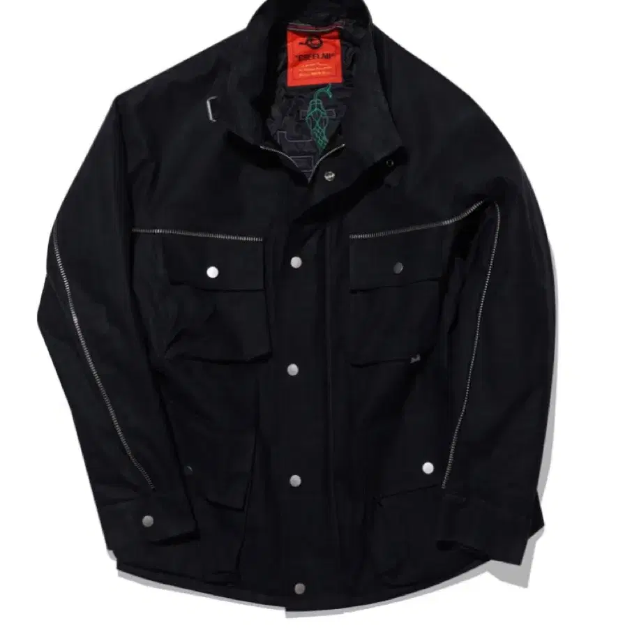 에씰미 CLASSIC RIDER WAX PADDING JACKET