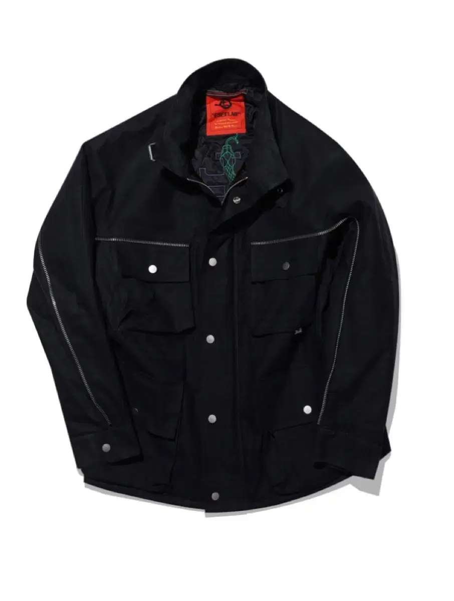 에씰미 CLASSIC RIDER WAX PADDING JACKET