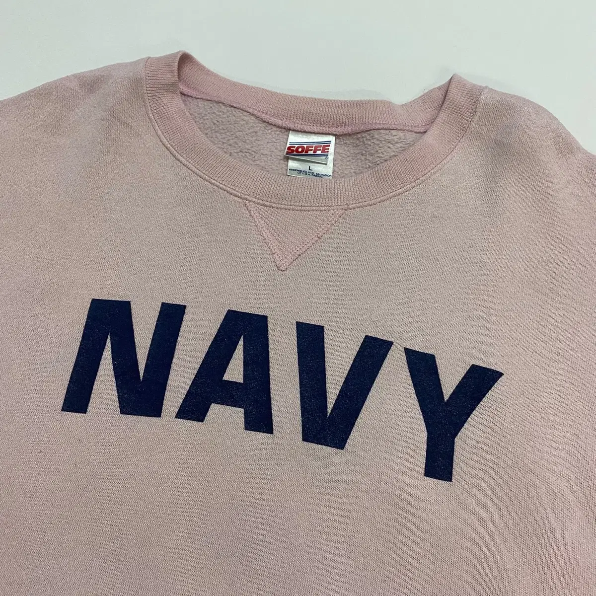 [L] 밀리터리 미 NAVY SOFFE 스웻 셔츠 맨투맨 S-17