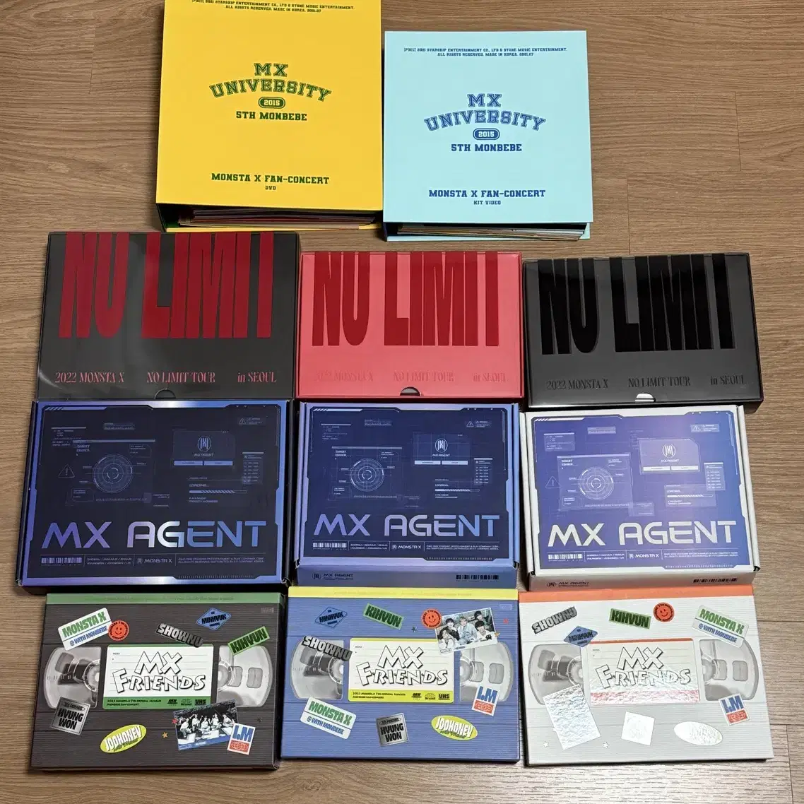 몬스타엑스 몬엑 팬콘 콘서트 dvd 디비디 블루레이 키트 양도