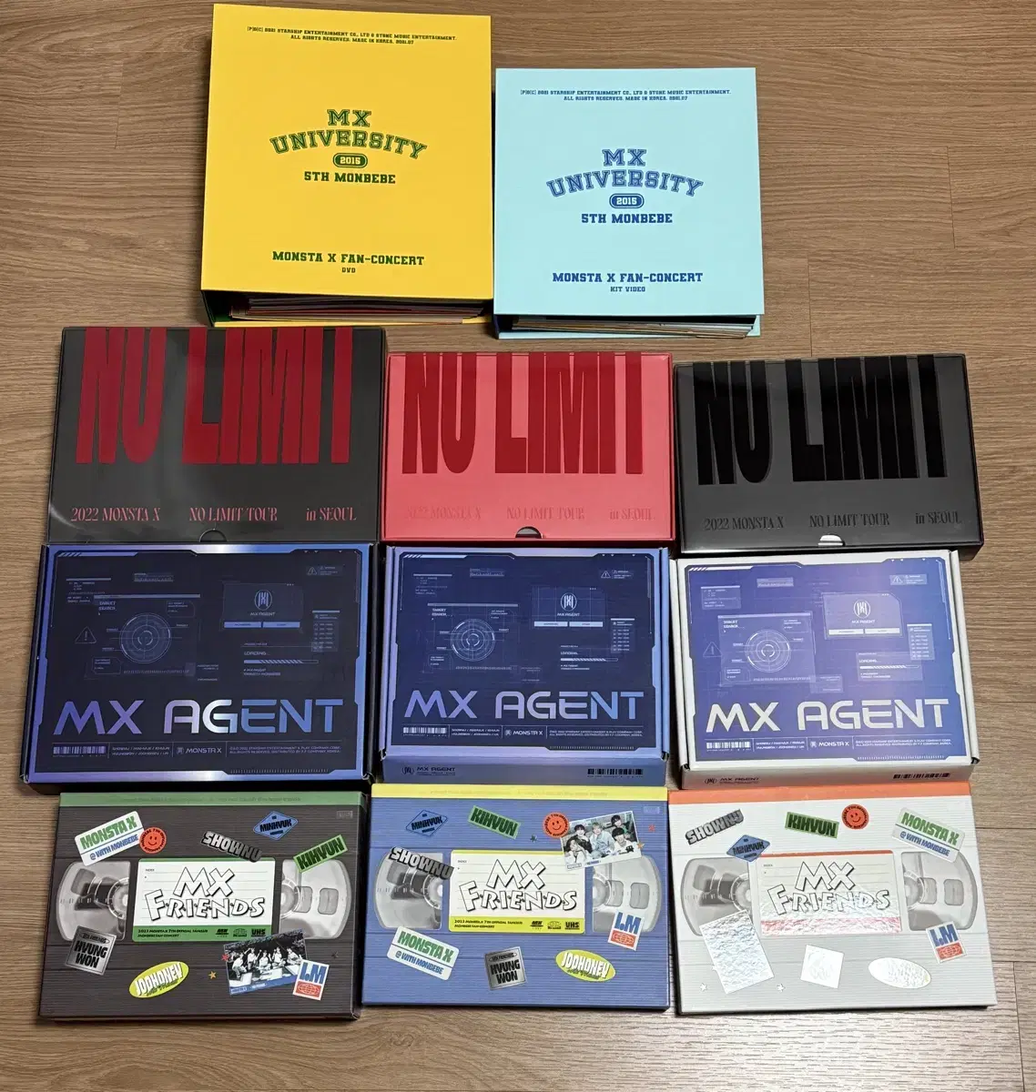 몬스타엑스 몬엑 팬콘 콘서트 dvd 디비디 블루레이 키트 양도