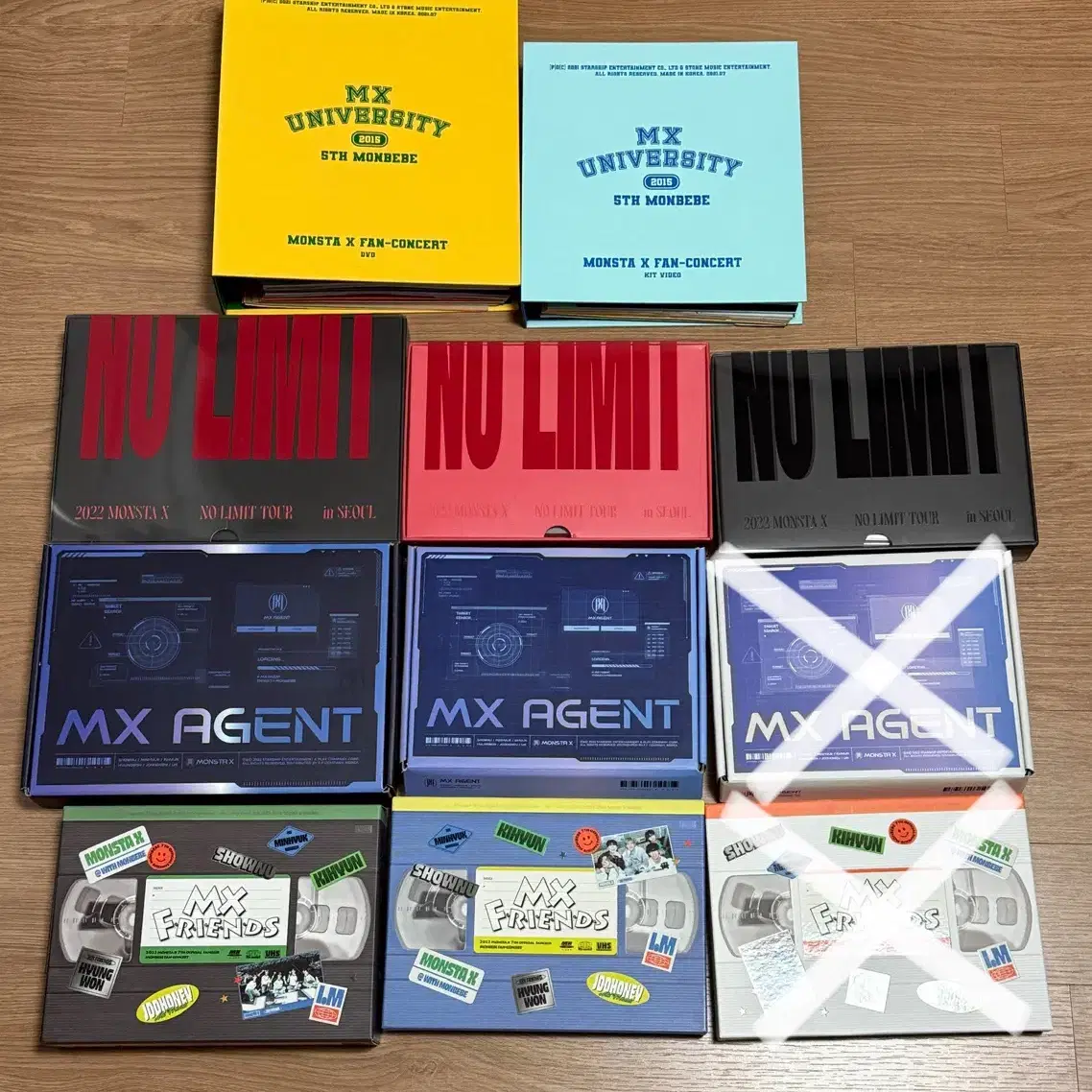 몬스타엑스 몬엑 팬콘 콘서트 dvd 디비디 블루레이 키트 양도