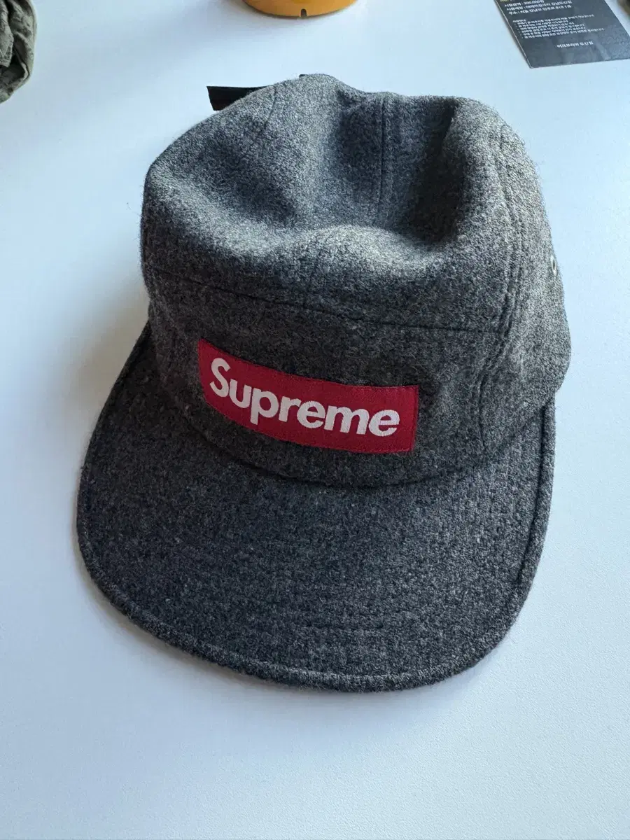 Supreme camp cap 울 슈프림 캠프캡