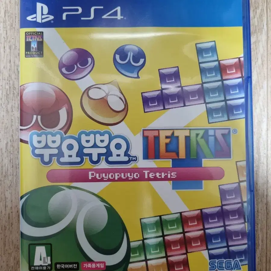 PS4 플스4 뿌요뿌요 테트리스