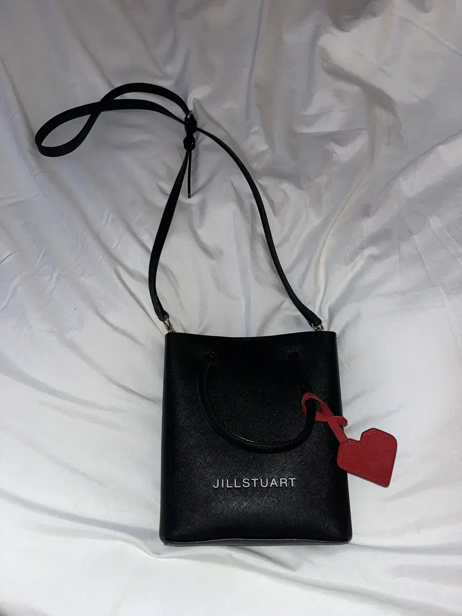 Jil Stuart Heart Charm Mini Crossbody Bag