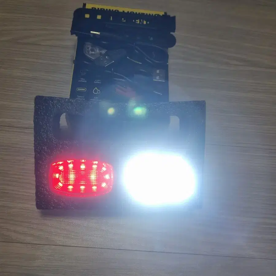 USB LED 자전거 조명세트