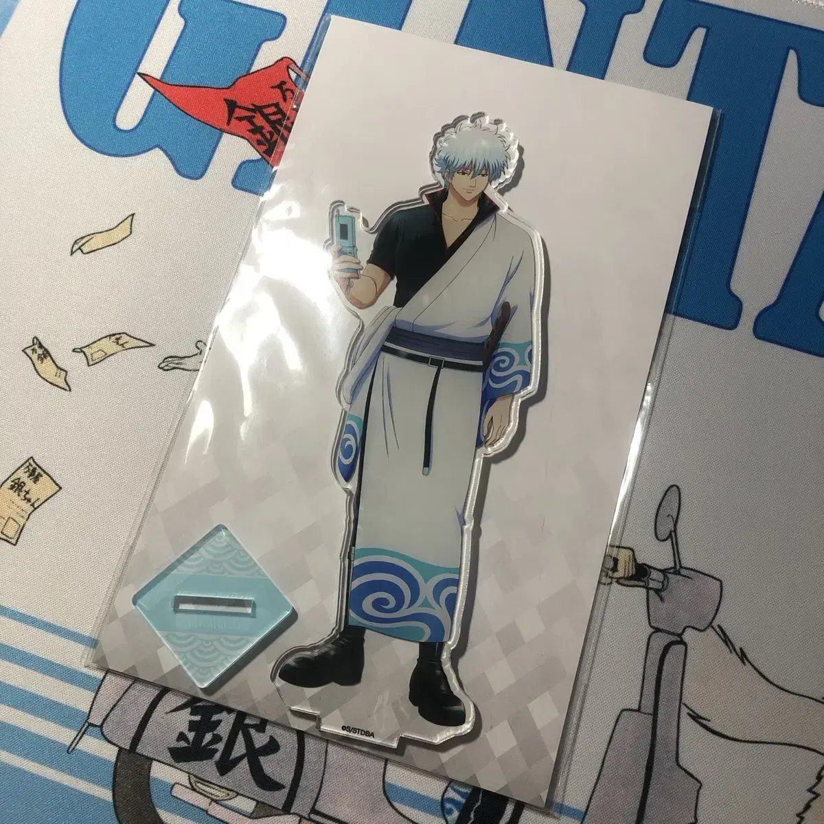 Gintama Sakata Kintoki Cell Phone.ver acrylic Stand