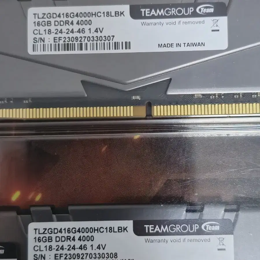 TEAMGROUP DDR4 32GB (2x16GB) 4000 CL18