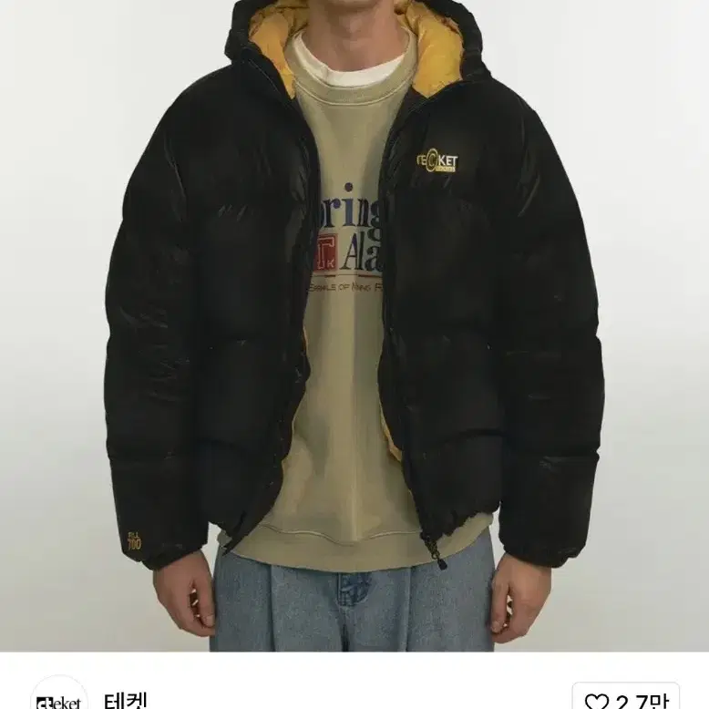 teket dot com down jacket 새제품 L 판매합니다.