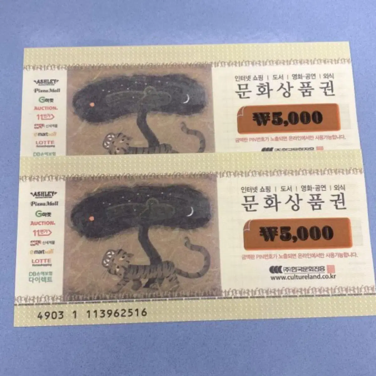 문상 5000원