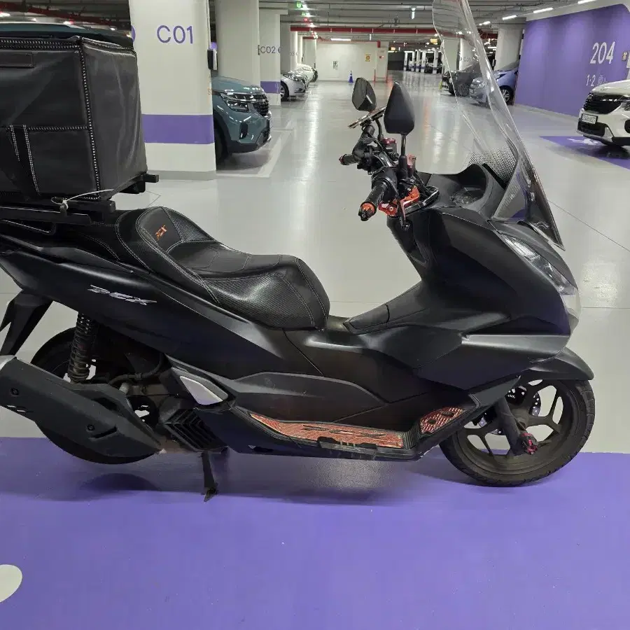 부산  21년식 pcx125