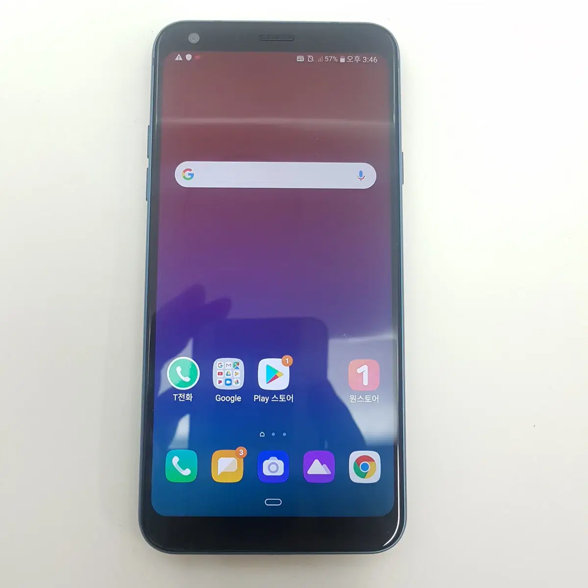 서울 LG Q7+ (Q725) 64기가 블루 A급 팝니다.